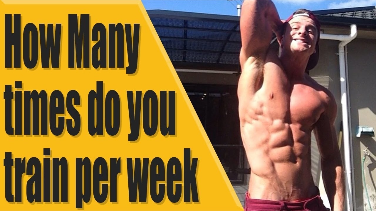 How many times should you train per week