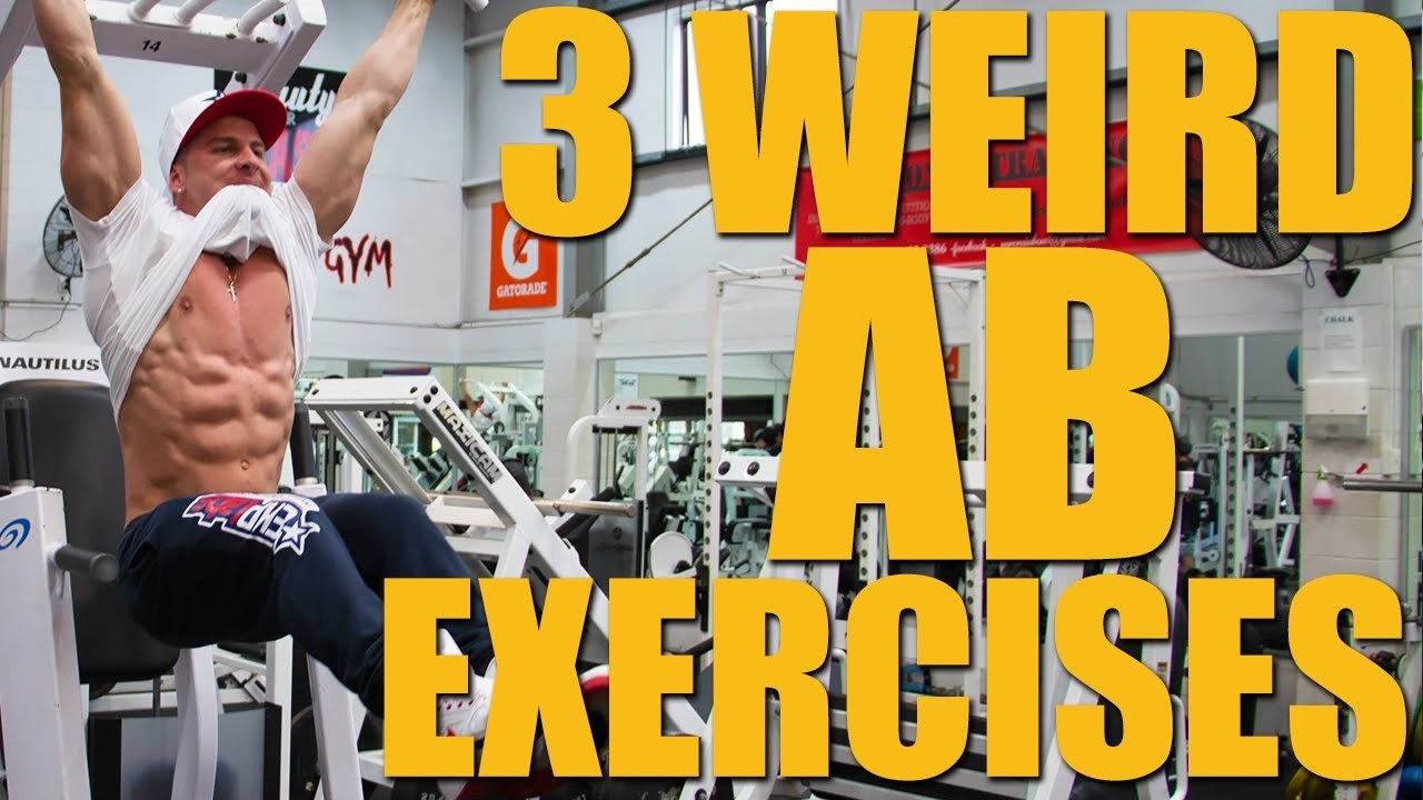 3 WEIRD AB EXERCISES