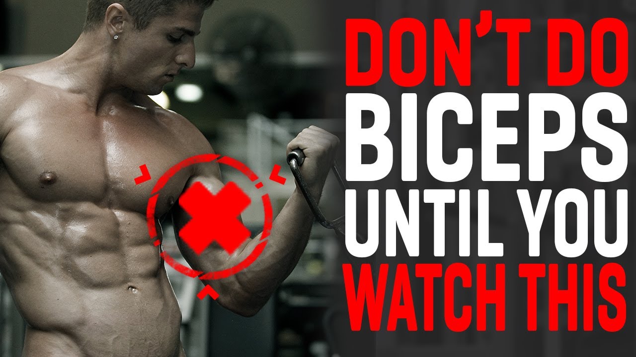 Watch this BEFORE you train biceps again!