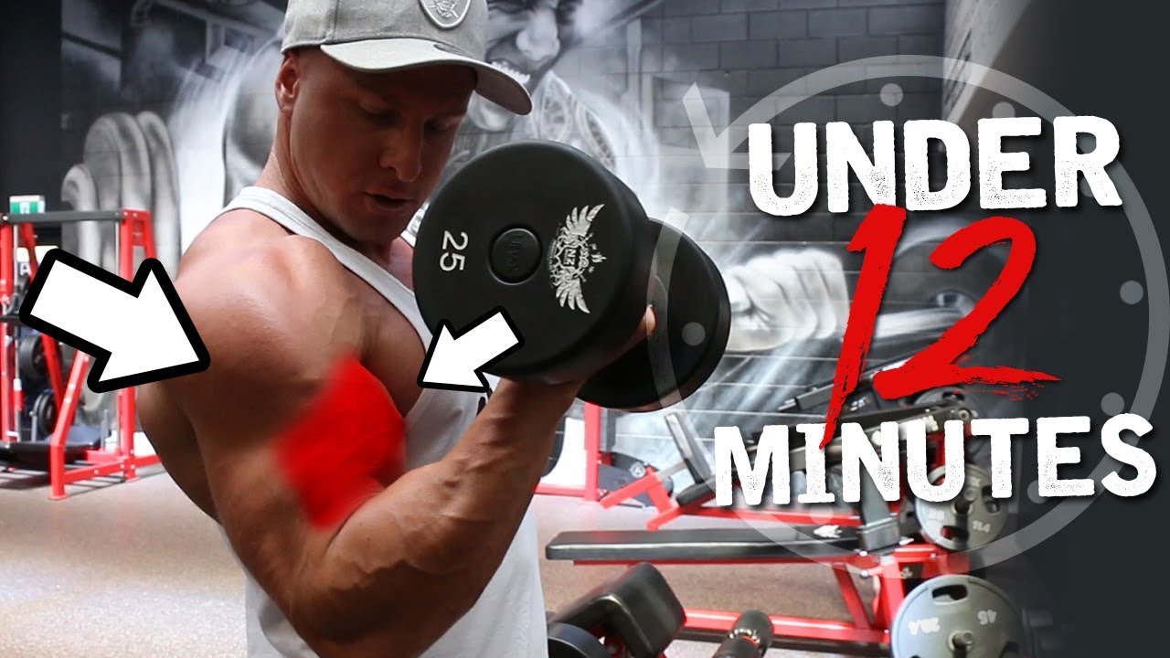 QUICK BICEPS WORKOUT! (CRAZY PUMP!)