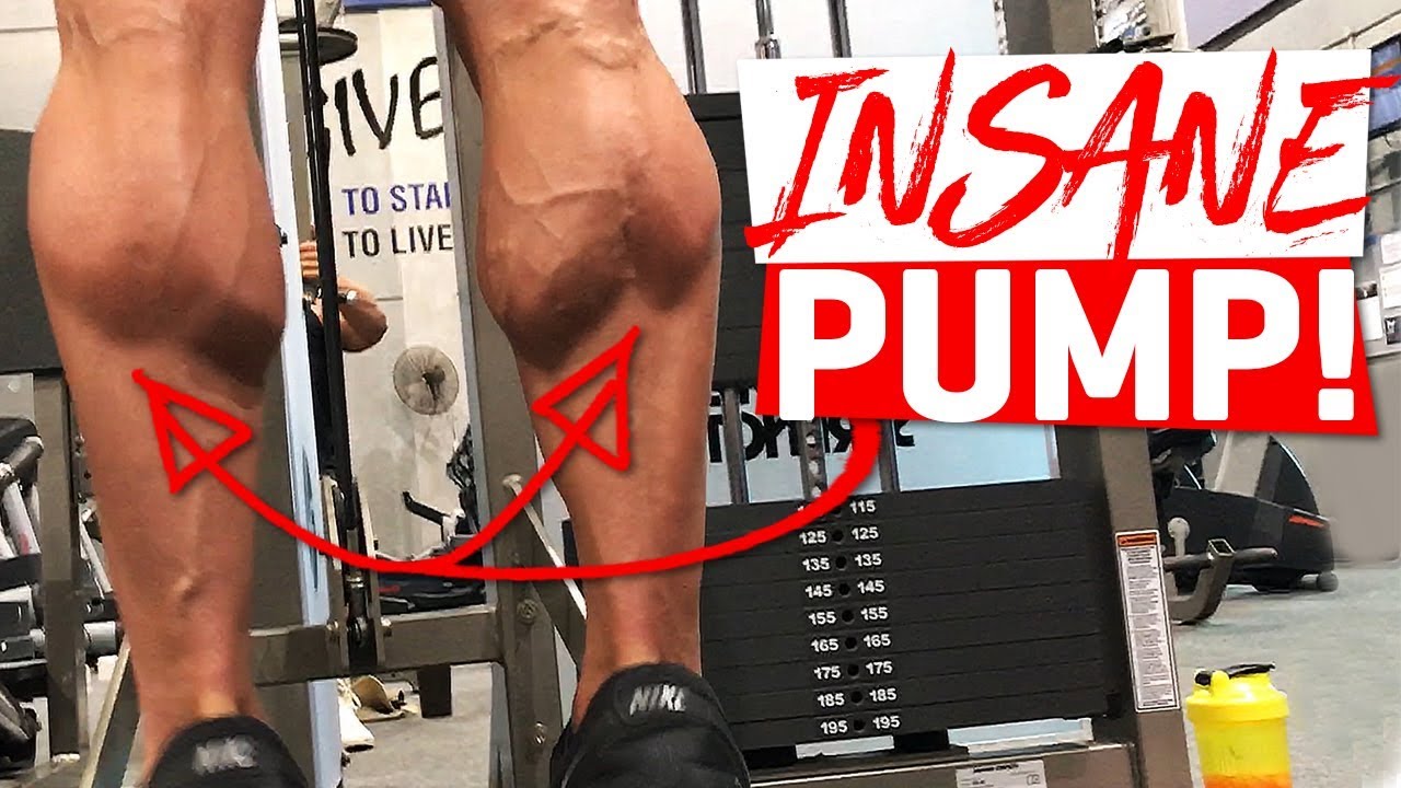 10 x 10 Calf Super-set! (CRAZIEST PUMP EVER!!)