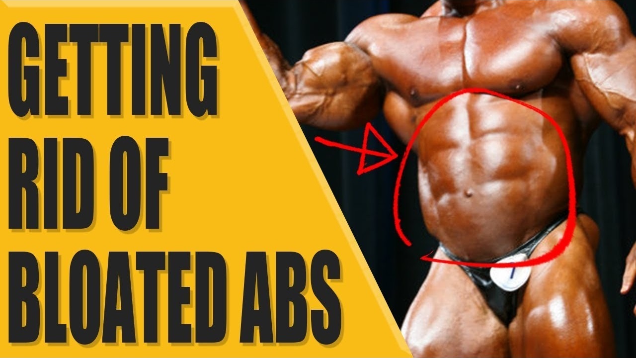 How to get rid of bloated abs