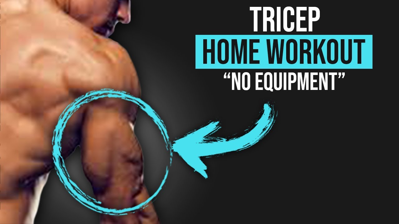 Home Tricep Workout (NO EQUIPMENT)