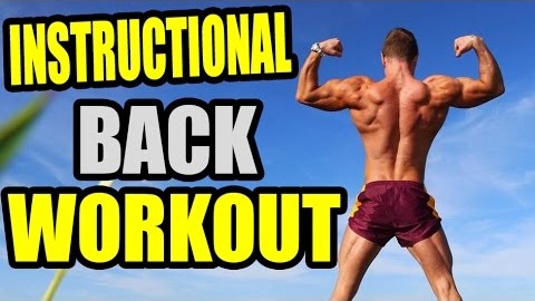 Instructional back workout