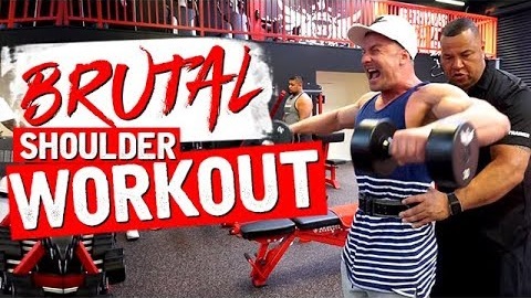 SHOULDER WORKOUT WITH GRANT!