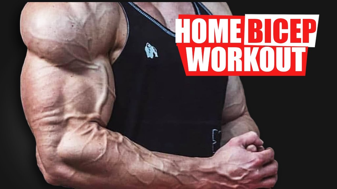 HOME BICEPS WORKOUT! (GROWTH TIPS!)