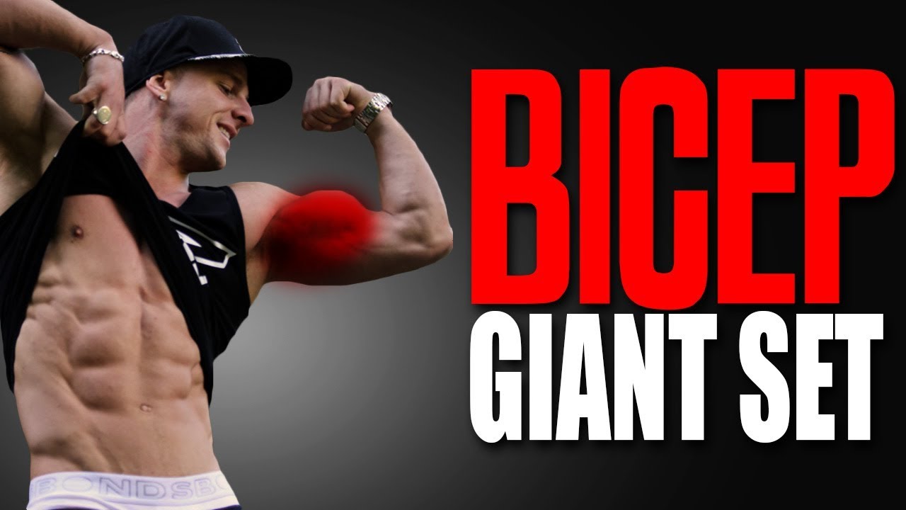 DO GIANT SETS FOR GIANT BICEPS!