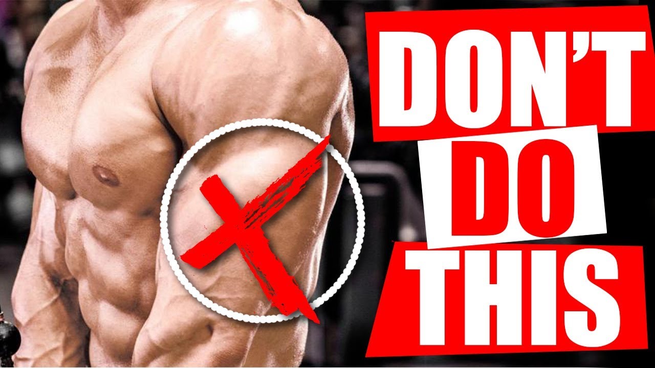 3 REASONS YOUR TRICEPS WON'T GROW!