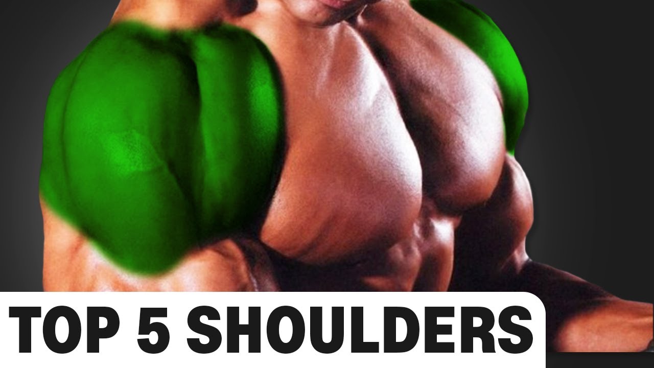 My TOP 5 Exercises for BIG SHOULDERS! (In 9 Minutes!)