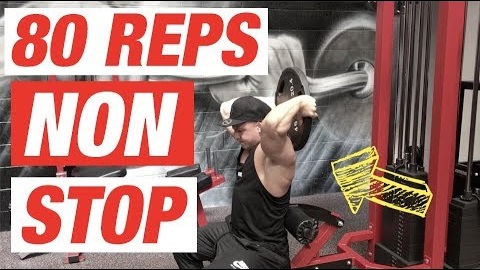 80 Rep Set for BIG TRICEPS! (MUST TRY!)