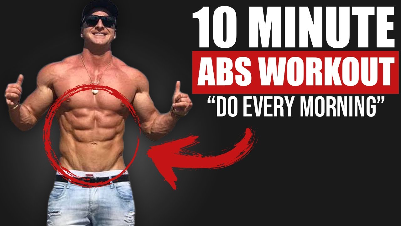 10 MIN HOME ABS WORKOUT! (NO EQUIPMENT NEEDED!)