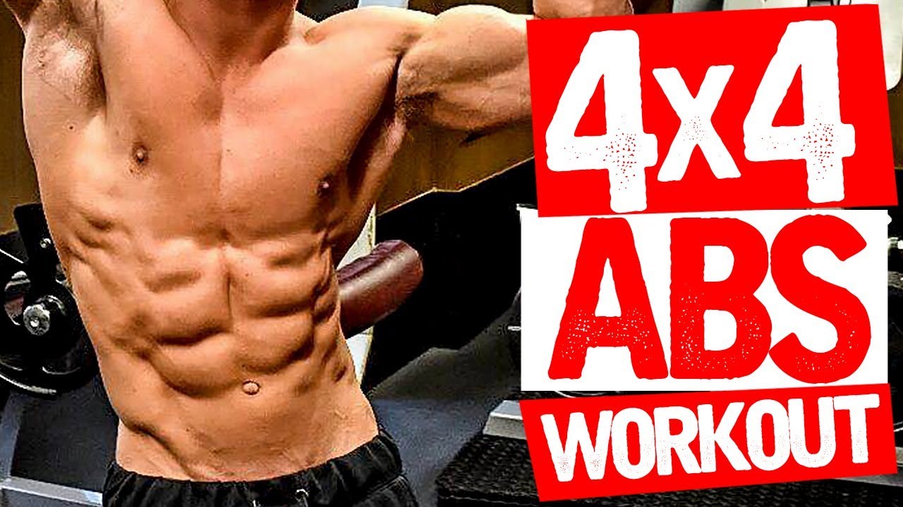 Abs Workout! (QUICK 4X4 CIRCUIT!)