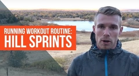 Running Workout Routine Hill Sprints for Speed Strength