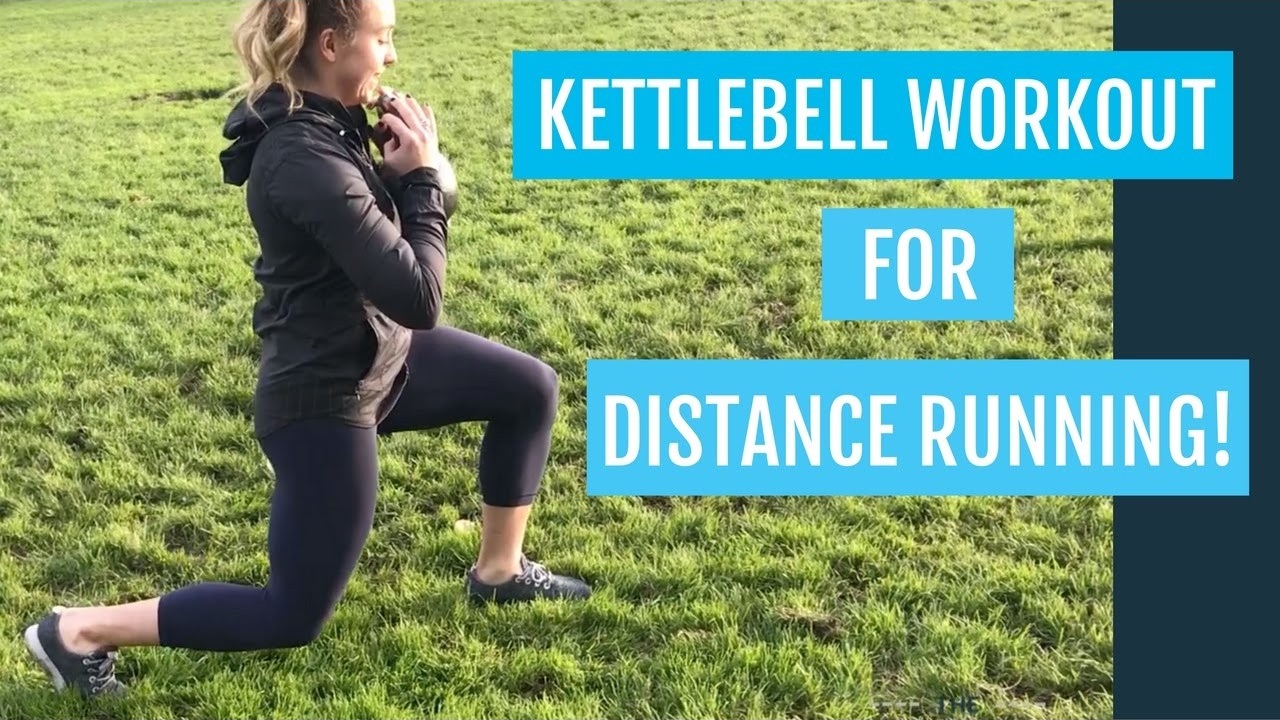 Distance Running Weight Training Workout With A Kettlebell