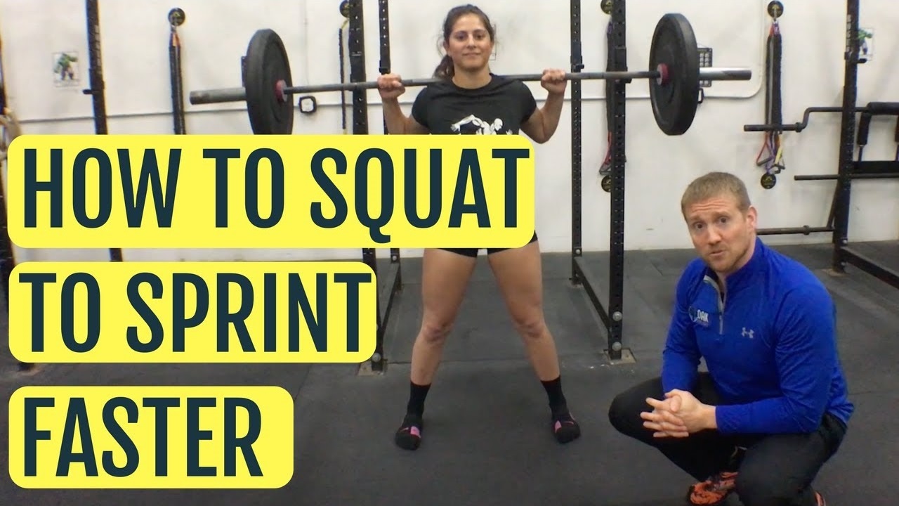 Track Lifting Workout How To Squat To Sprint Faster