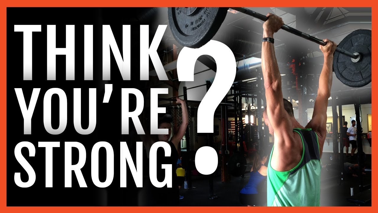 Think Youre Strong Strength Training Test for Runners