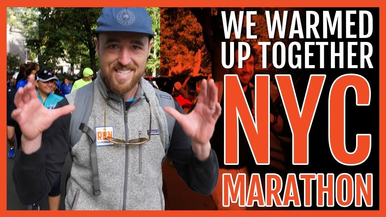 We Warmed Up Together NYC Marathon